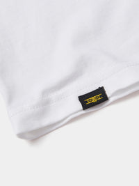 Flyers Mens Plane T-Shirt Bright White