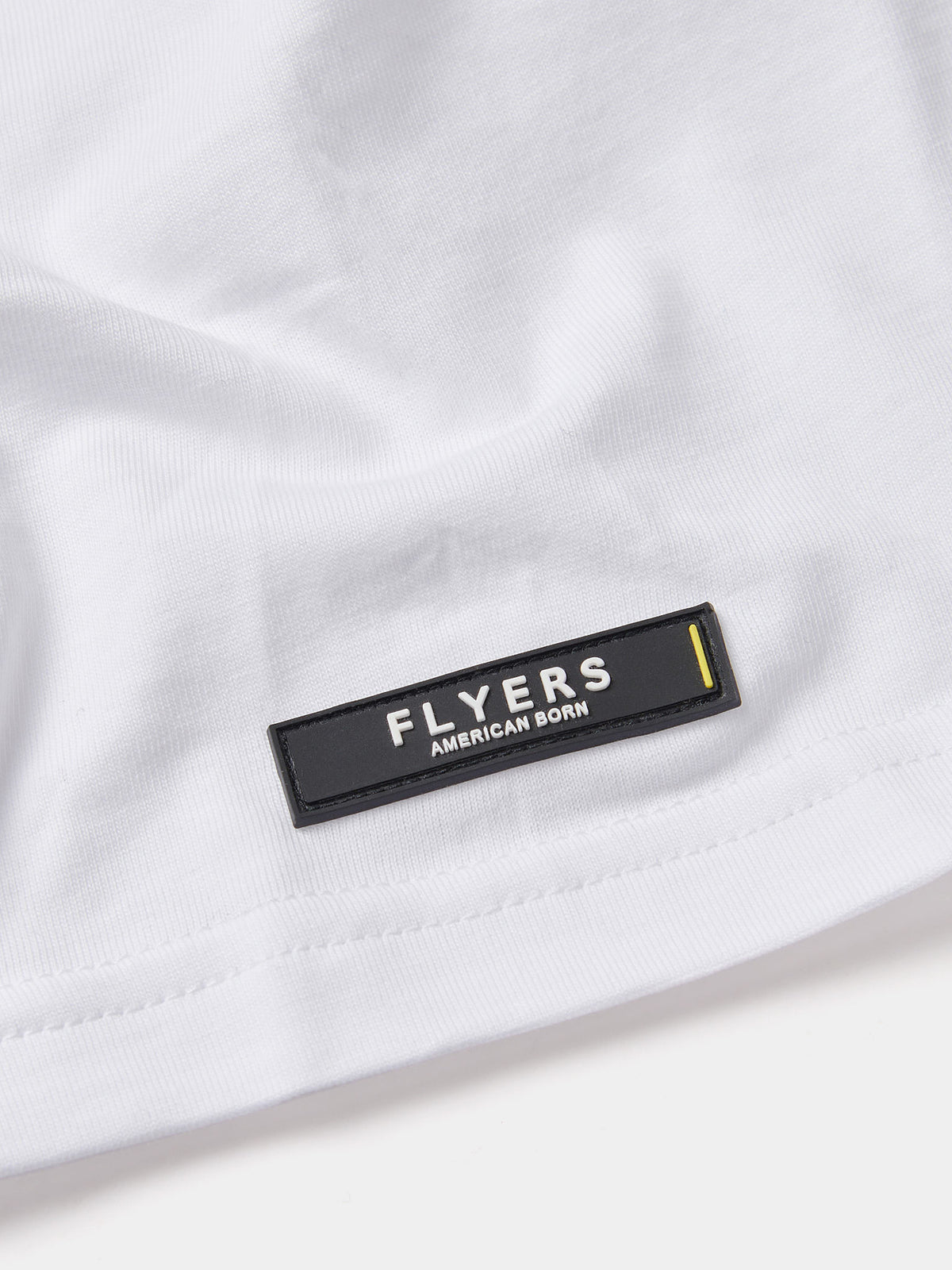 Flyers Mens Print T-Shirt Bright White