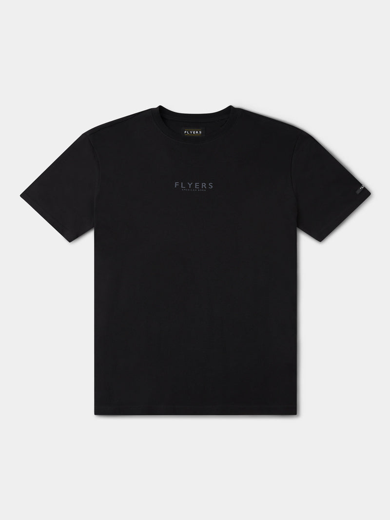 Flyers Mens Print T-Shirt Black