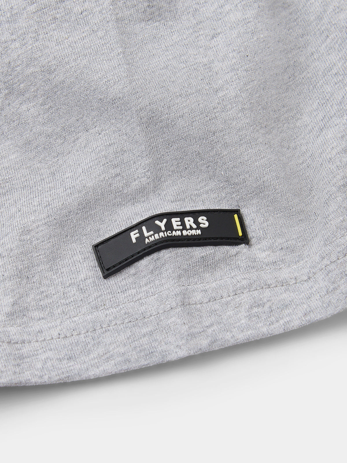 Flyers Mens Print T-Shirt Vintage Grey Heather