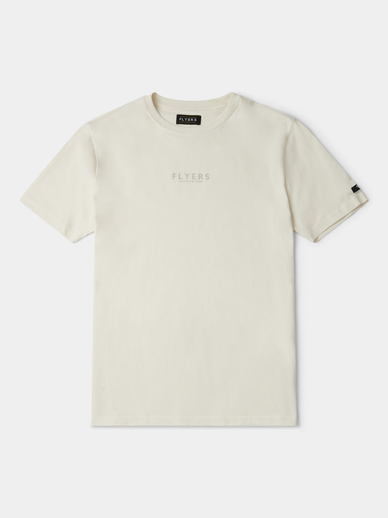 Flyers Mens Print T-Shirt Tofu
