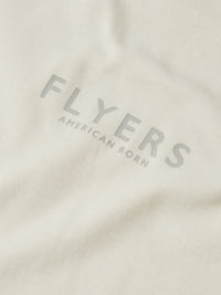 Flyers Mens Print T-Shirt Tofu