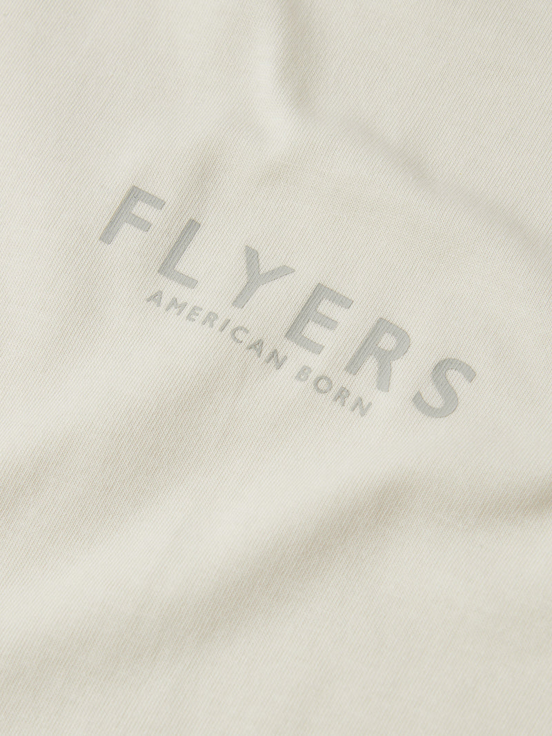 Flyers Mens Print T-Shirt Tofu