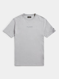 Flyers Mens Print T-Shirt Sharkskin