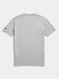 Flyers Mens Print T-Shirt Sharkskin