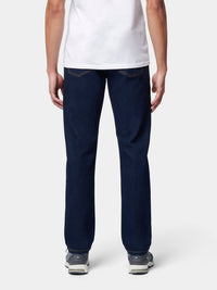 Flyers Mens Straight Fit Jeans Rinse Wash
